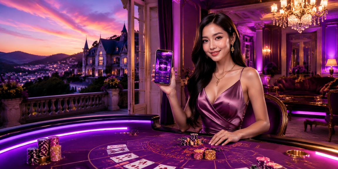 Không khí baccarat neon sôi động về đêm tại Đà Lạt trên nền tảng 123win